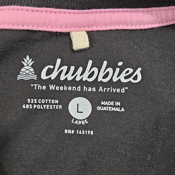 Chubbies Long Sleeve T-Shirt The Weekend Has Arrived - Picture 4 of 6